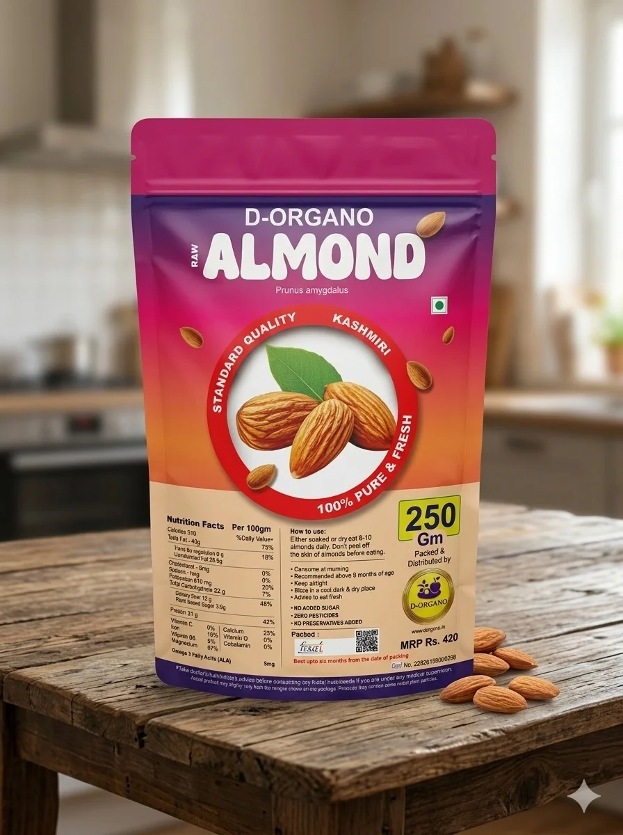 Standard Almond Origin Kashmiri