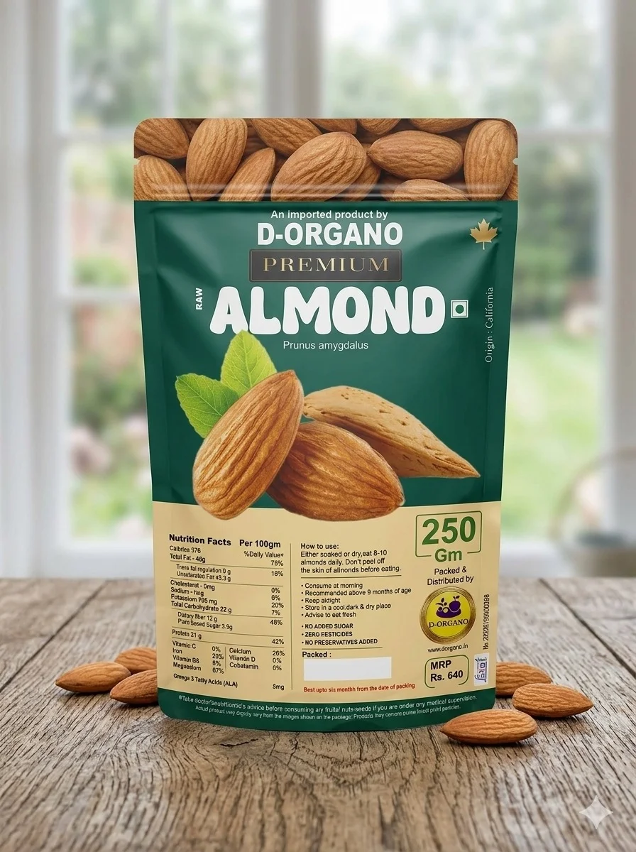 Premium Almond Origin California